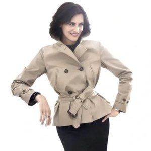 Uniqlo INÈS DE LA FRESSANGE Short Trench Coat,  size S